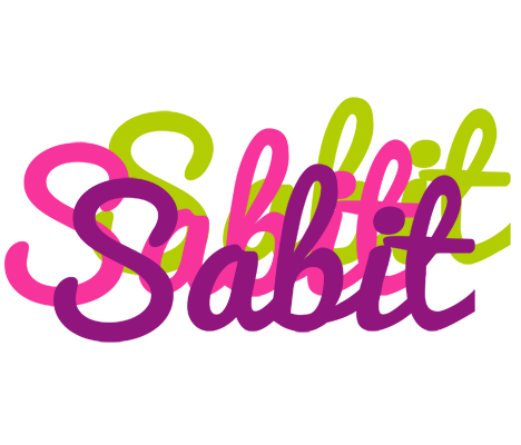 Sabit flowers logo