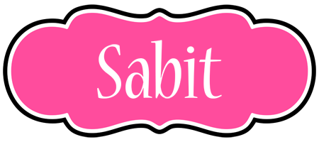 Sabit invitation logo