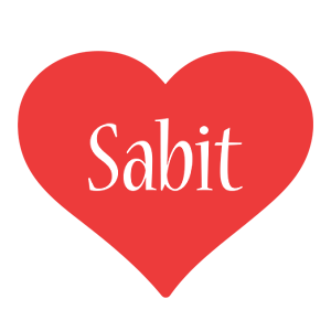 Sabit love logo