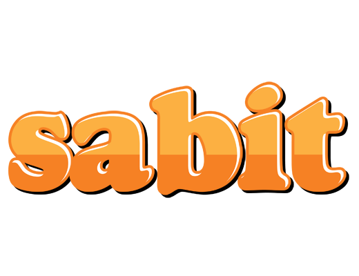 Sabit orange logo