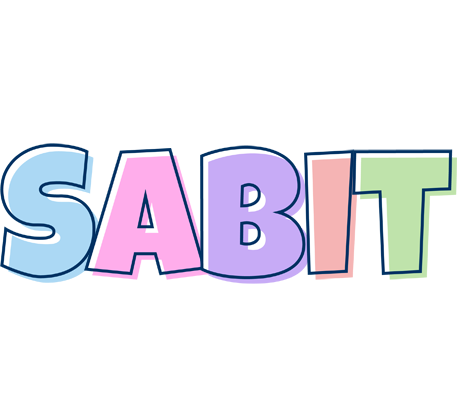 Sabit pastel logo