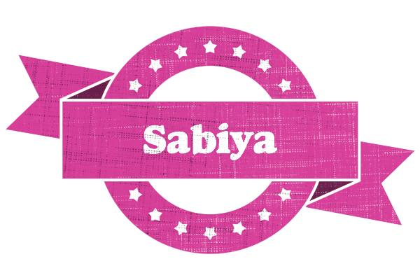 Sabiya beauty logo