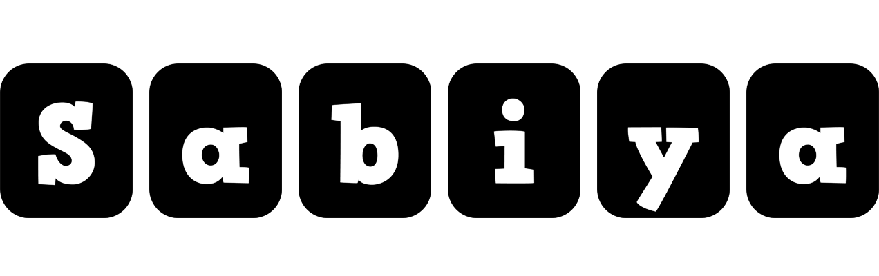 Sabiya box logo