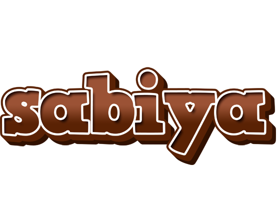Sabiya brownie logo