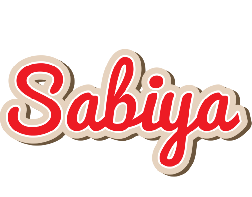 Sabiya chocolate logo