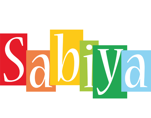Sabiya colors logo