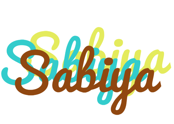 Sabiya cupcake logo