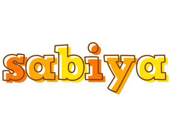 Sabiya desert logo