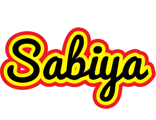 Sabiya flaming logo