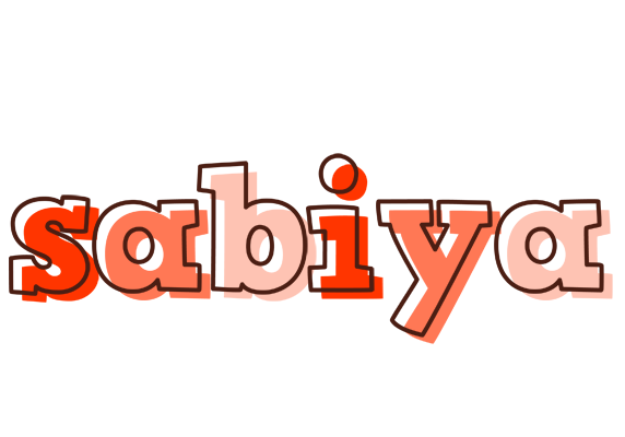 Sabiya paint logo