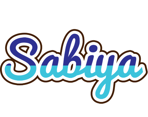 Sabiya raining logo
