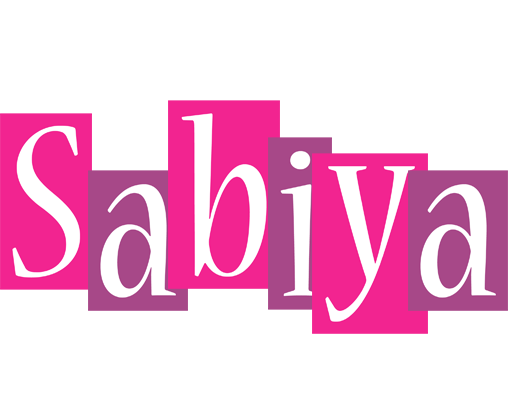 Sabiya whine logo