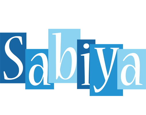 Sabiya winter logo