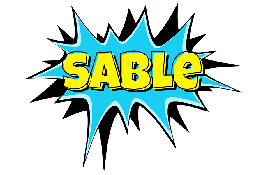Sable amazing logo
