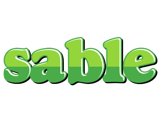 Sable apple logo