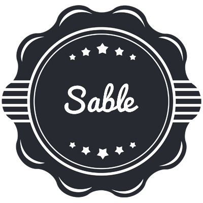 Sable badge logo