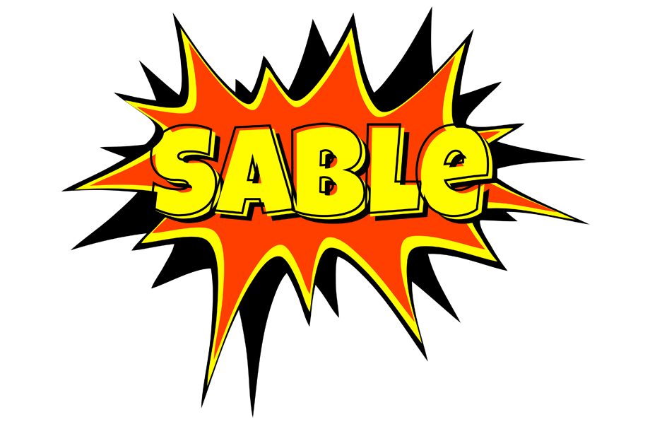 Sable bazinga logo