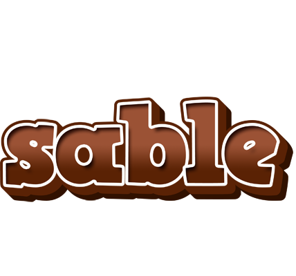 Sable brownie logo