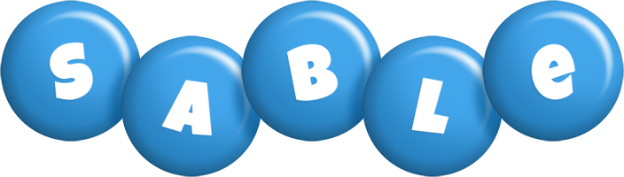 Sable candy-blue logo