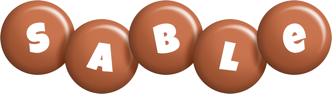 Sable candy-brown logo