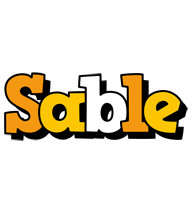 Sable cartoon logo