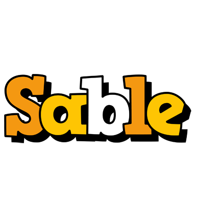 Sable cartoon logo