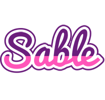 Sable cheerful logo