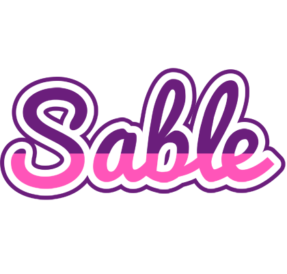Sable cheerful logo