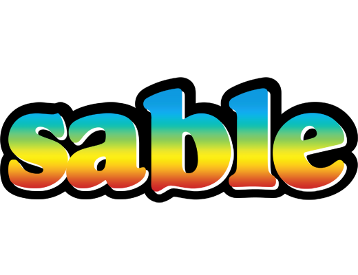 Sable color logo