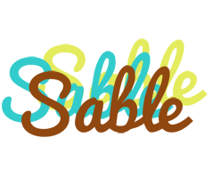 Sable cupcake logo