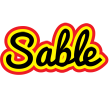 Sable flaming logo