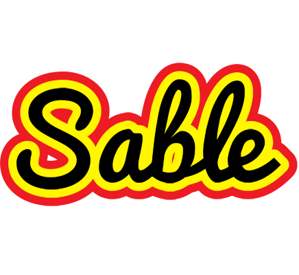 Sable flaming logo