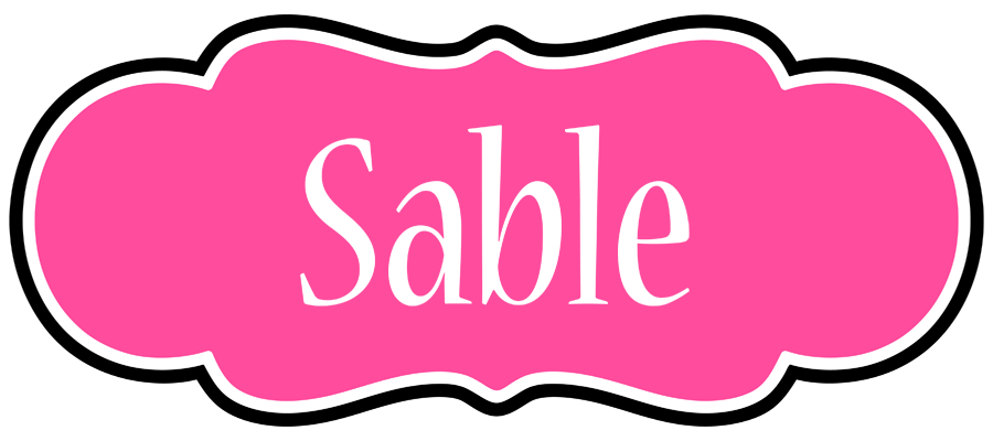 Sable invitation logo