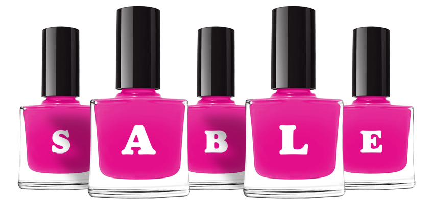 Sable nails logo