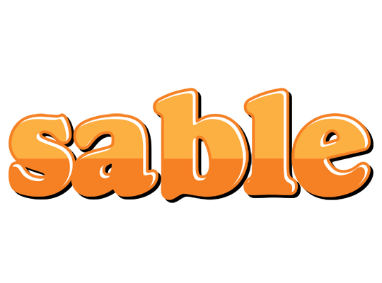 Sable orange logo