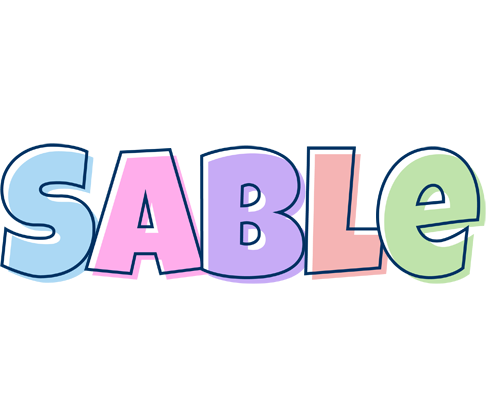 Sable pastel logo