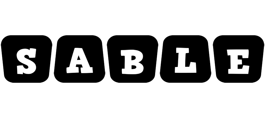 Sable racing logo