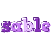 Sable sensual logo