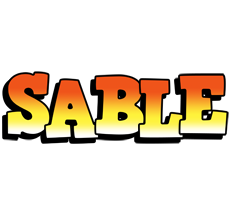 Sable sunset logo