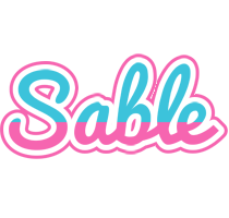 Sable woman logo