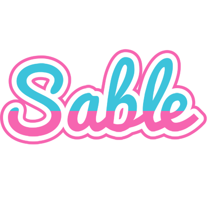 Sable woman logo