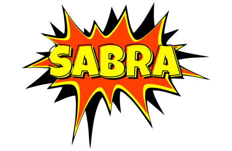 Sabra bazinga logo