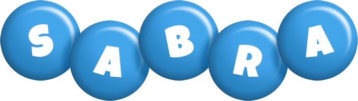 Sabra candy-blue logo