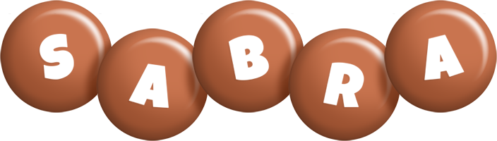Sabra candy-brown logo