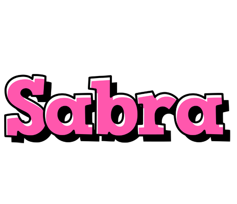 Sabra girlish logo