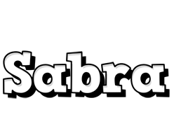 Sabra snowing logo