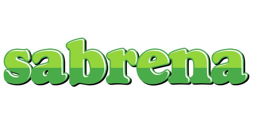 Sabrena apple logo