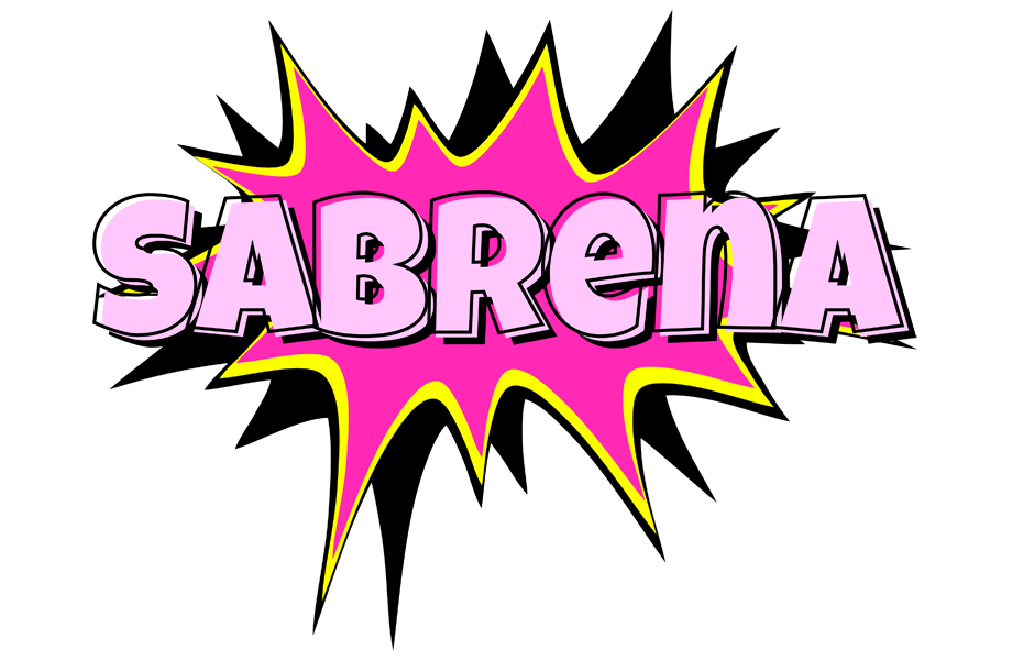 Sabrena badabing logo