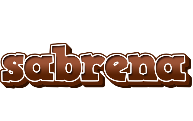 Sabrena brownie logo