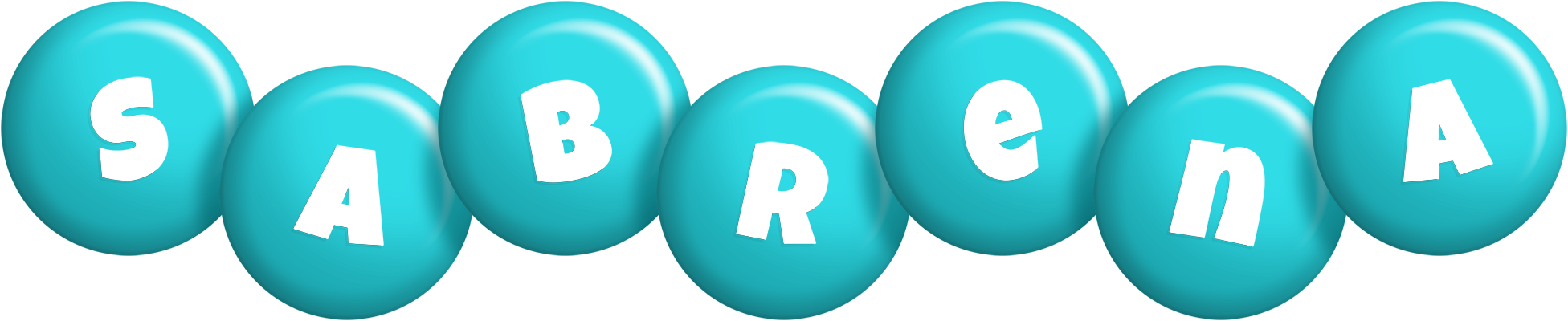 Sabrena candy-azur logo